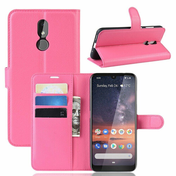 

Чехол-книжка Deexe Book Type для Nokia 3.2 - Rose