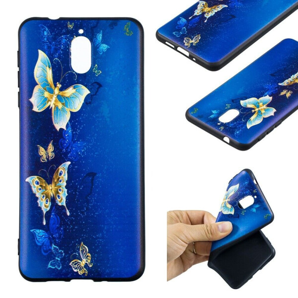 

Силиконовый (TPU) чехол UniCase Color Style для Nokia 3 2018 / Nokia 3.1 - Butterfly Pattern
