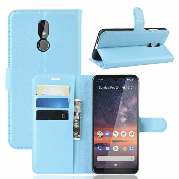 

Чехол-книжка Deexe Book Type для Nokia 3.2 - Baby Blue