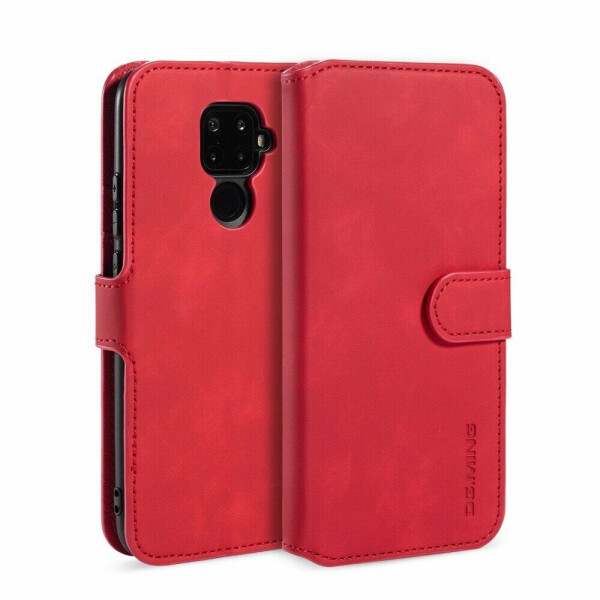 

Чехол DG.MING Retro Style для Huawei Mate 30 Lite - Red