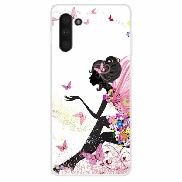 

Силиконовый (TPU) чехол Deexe Life Style для Samsung Galaxy Note 10 (N970) - Beauty