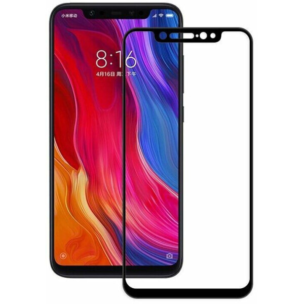 

Защитное стекло Deexe 5D Full Glue для Xiaomi Mi 8 - Black