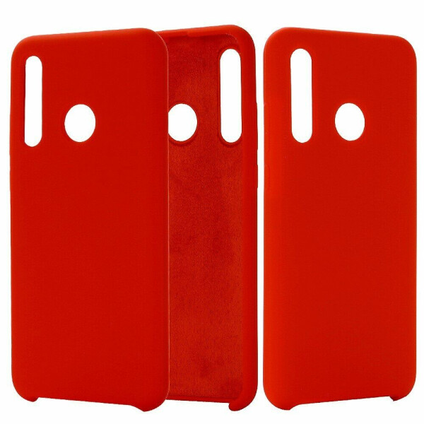 

Защитный чехол Deexe Silicone Case для Huawei P Smart Z / Honor 9X - Red