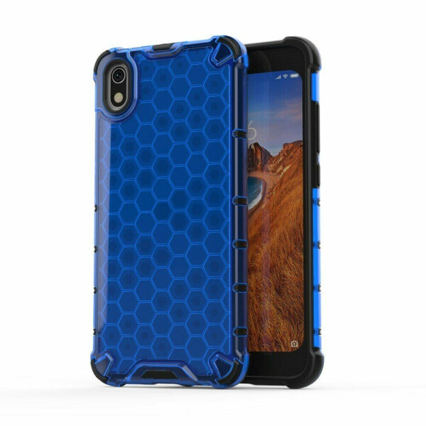 

Защитный чехол Deexe Honeycomb Series для Xiaomi Redmi 7A - Blue