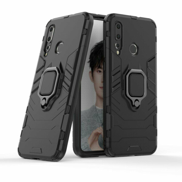 

Защитный чехол Deexe Hybrid Case для Huawei Nova 4 - Black