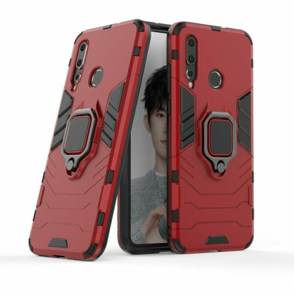 

Защитный чехол Deexe Hybrid Case для Huawei Nova 4 - Red