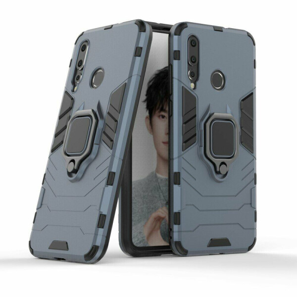

Защитный чехол Deexe Hybrid Case для Huawei Nova 4 - Dark Blue