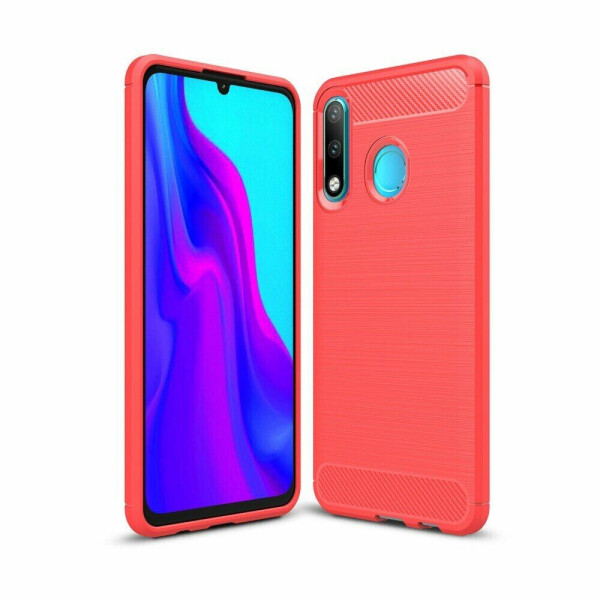 

Защитный чехол UniCase Carbon для Huawei P30 Lite - Red