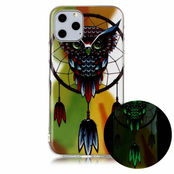 

Силиконовый (TPU) чехол Deexe LumiCase для Apple iPhone 11 Pro - Owl Dream Catcher
