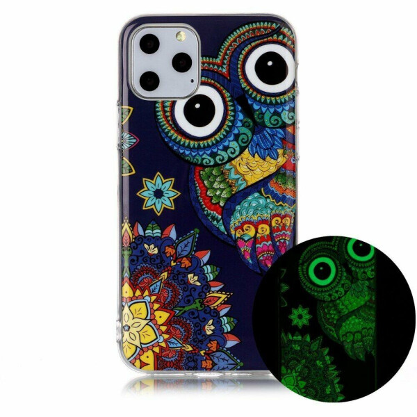 

Силиконовый (TPU) чехол Deexe LumiCase для Apple iPhone 11 Pro - Owl