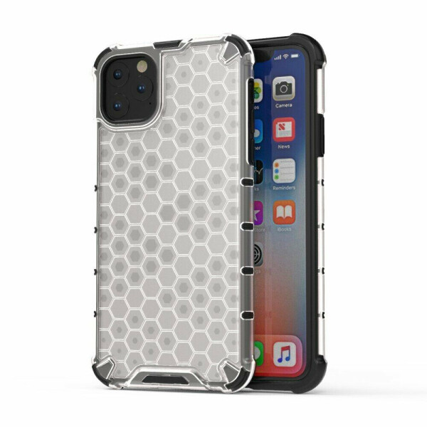 

Защитный чехол Deexe Honeycomb Series для Apple iPhone 11 Pro - White