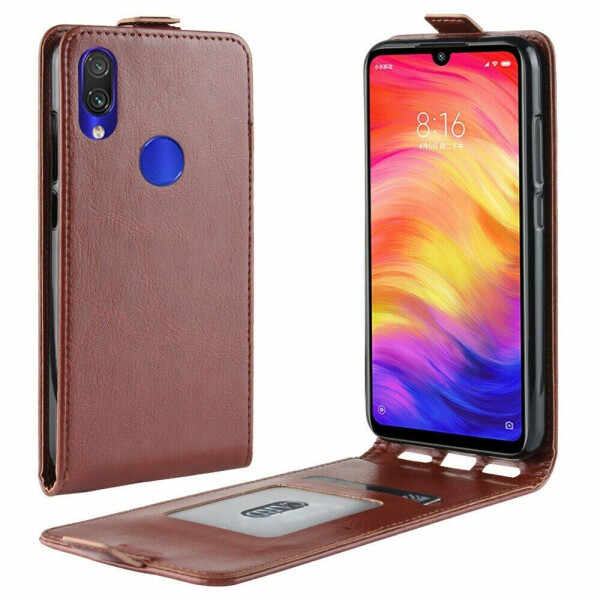 

Чехол Deexe Flip Case для Xiaomi Redmi Note 7 / Note 7 Pro - Brown