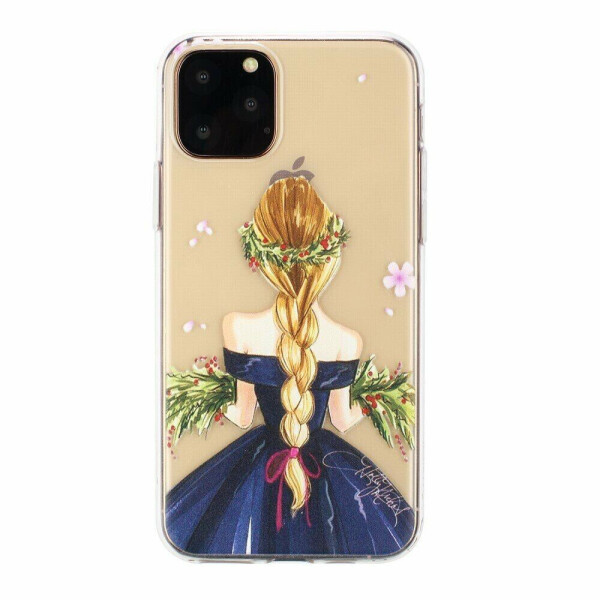 

Силиконовый (TPU) чехол Deexe Pretty Glossy для Apple iPhone 11 Pro - Princess