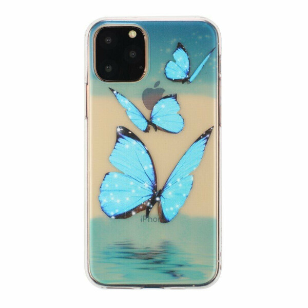 

Силиконовый (TPU) чехол Deexe Pretty Glossy для Apple iPhone 11 Pro - Butterfly