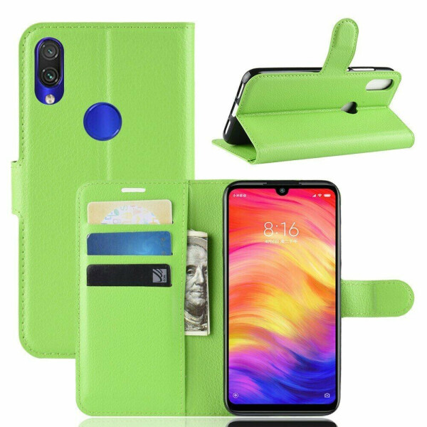 

Чехол-книжка Deexe Book Type для Xiaomi Redmi Note 7 / Note 7 Pro - Green