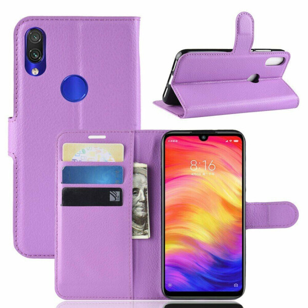 

Чехол-книжка Deexe Book Type для Xiaomi Redmi Note 7 / Note 7 Pro - Purple