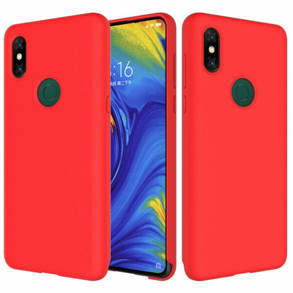 

Защитный чехол Deexe Silicone Case для Xiaomi Mi Mix 3 - Red