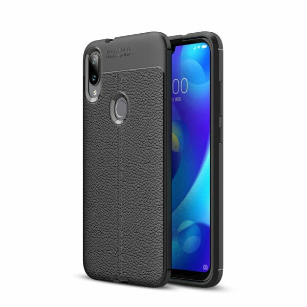 

Защитный чехол Deexe Leather Cover для Xiaomi Mi Play - Black