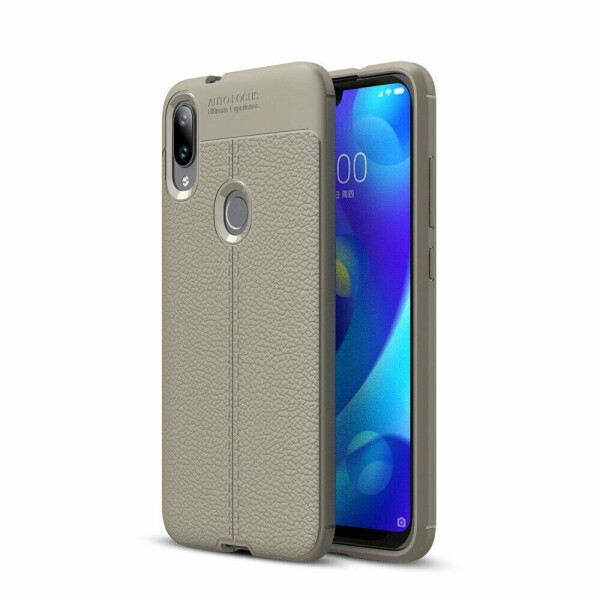

Защитный чехол Deexe Leather Cover для Xiaomi Mi Play - Grey