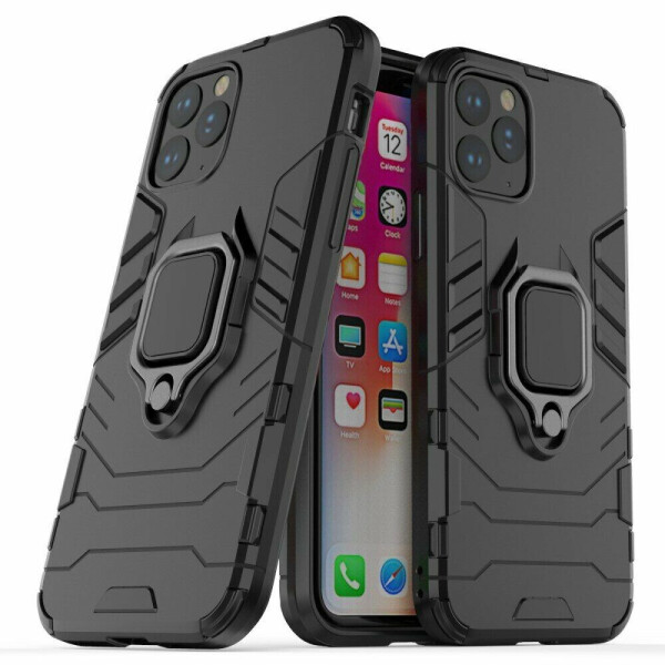 

Защитный чехол Deexe Hybrid Case для Apple iPhone 11 Pro - Black