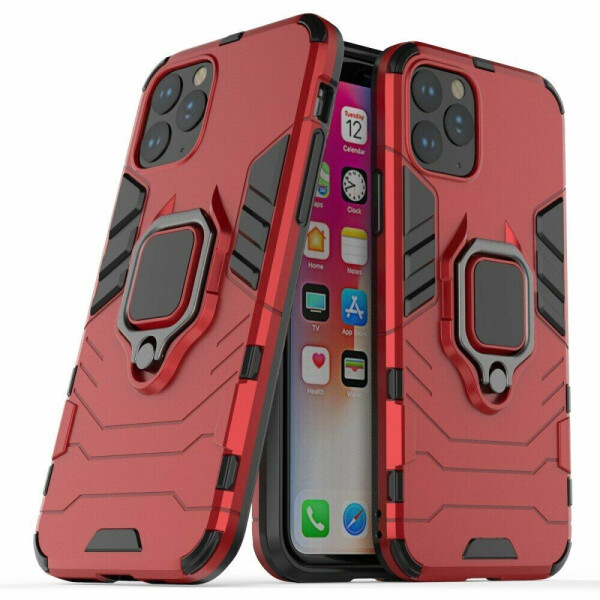 

Защитный чехол Deexe Hybrid Case для Apple iPhone 11 Pro - Red
