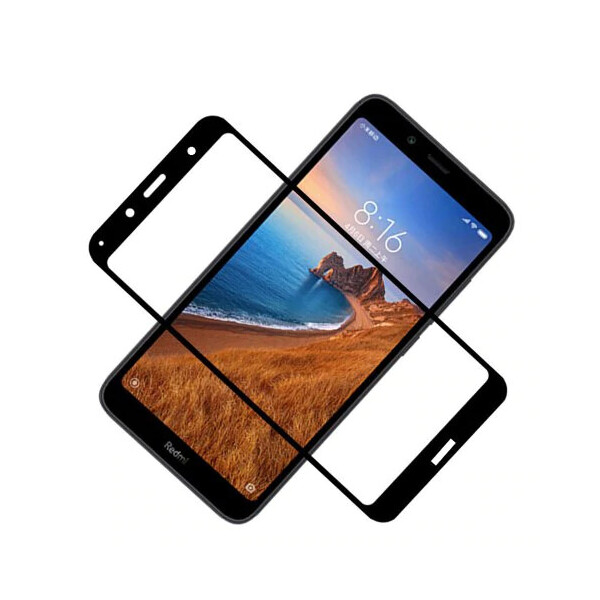 

Защитное стекло Deexe 5D Full Glue для Xiaomi Redmi 7A - Black