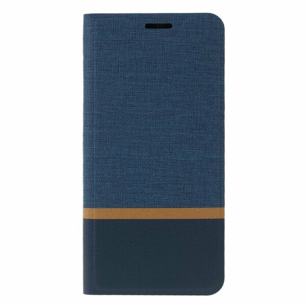 

Чехол-книжка Deexe Lines Texture для Huawei Nova 4 - Blue