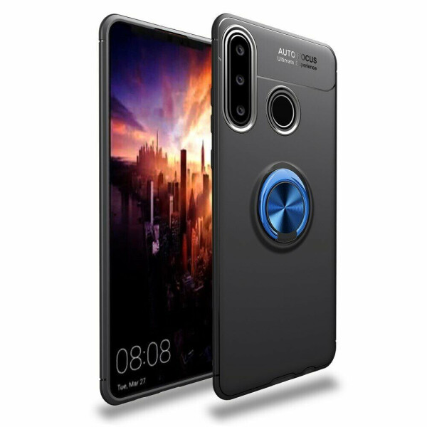 

Защитный чехол UniCase Magnetic Ring для Huawei P30 Lite - Black / Blue