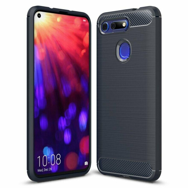 

Защитный чехол UniCase Carbon для Huawei Honor V20 / View 20 - Dark Blue