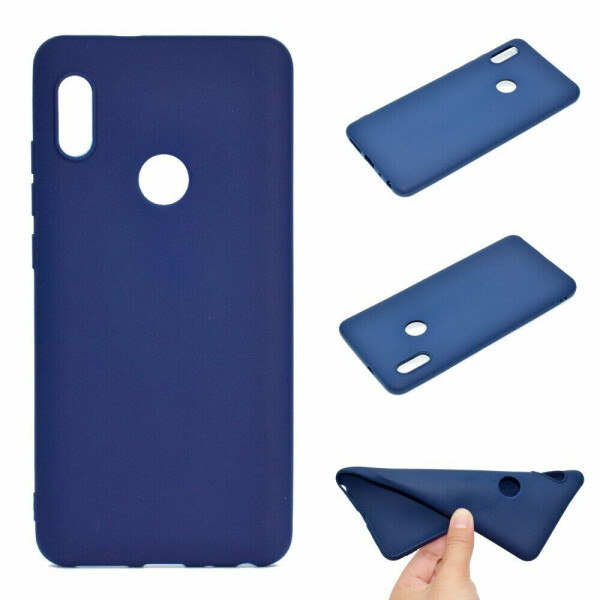 

Силиконовый (TPU) чехол Deexe Matte Case для Xiaomi Mi 6X / Mi A2 - Dark Blue