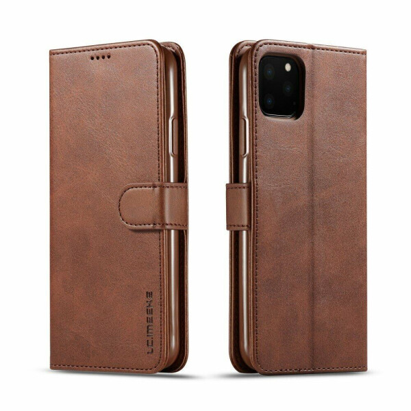 

Чехол LC.IMEEKE Wallet Case для Apple iPhone 11 Pro - Coffee