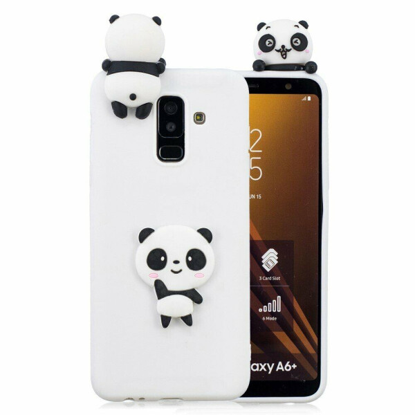 

Силиконовый (TPU) чехол UniCase 3D Cartoon Pattern для Samsung Galaxy A6+ 2018 (A605) - Panda Waving Hand