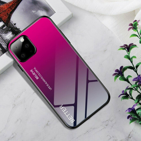 

Защитный чехол Deexe Gradient Color для Apple iPhone 11 Pro - Rose Red