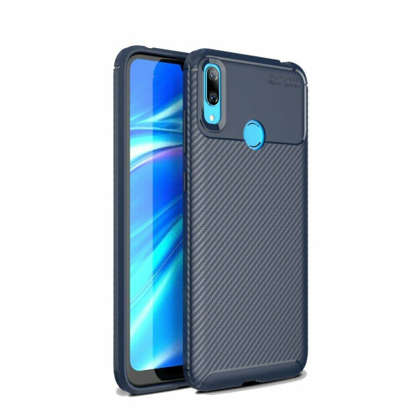 

Защитный чехол Deexe Fusion для Huawei Y7 (2019) - Blue