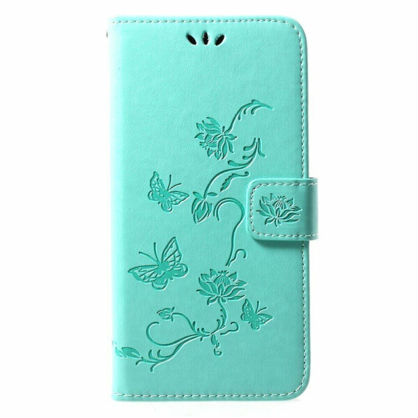 

Чехол-книжка UniCase Flower Pattern для Huawei Y7 (2019) - Cyan