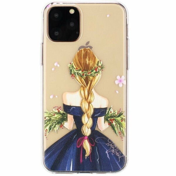 

Силиконовый (TPU) чехол Deexe Pretty Glossy для Apple iPhone 11 Pro Max - Princess