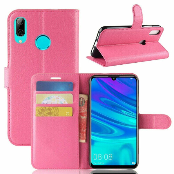 

Чехол-книжка Deexe Book Type для Huawei Y7 (2019) - Rose