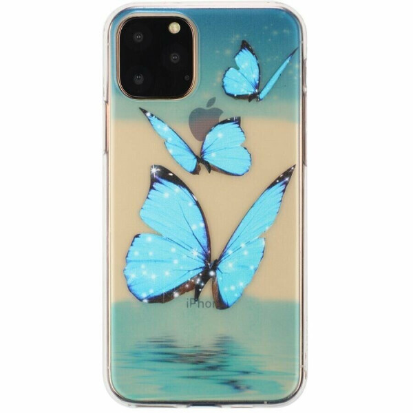 

Силиконовый (TPU) чехол Deexe Pretty Glossy для Apple iPhone 11 Pro Max - Butterfly
