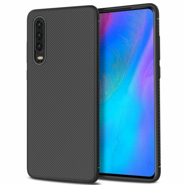 

Защитный чехол UniCase Twill Soft для Huawei P30 - Black