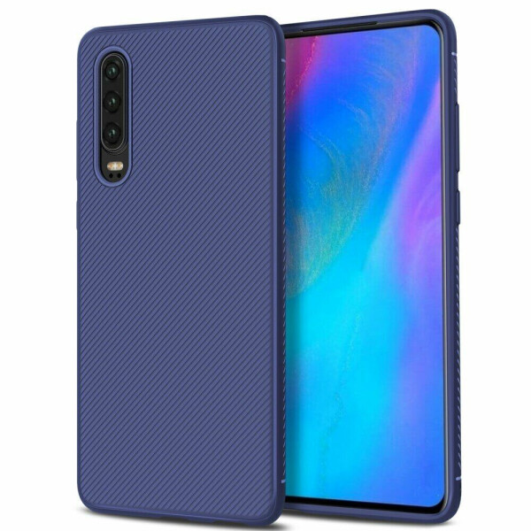 

Защитный чехол UniCase Twill Soft для Huawei P30 - Dark Blue