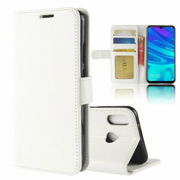 

Чехол-книжка Deexe Wallet Style для Huawei P30 Lite - White
