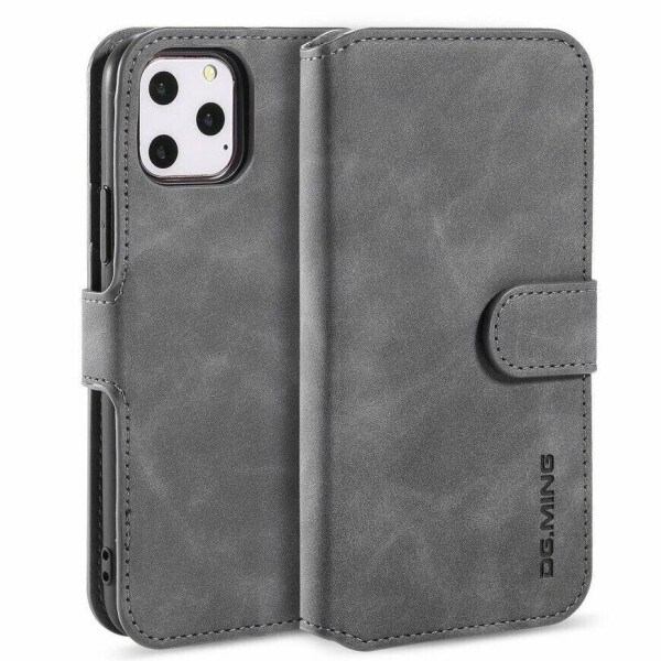 

Чехол DG.MING Retro Style для Apple iPhone 11 Pro Max - Grey