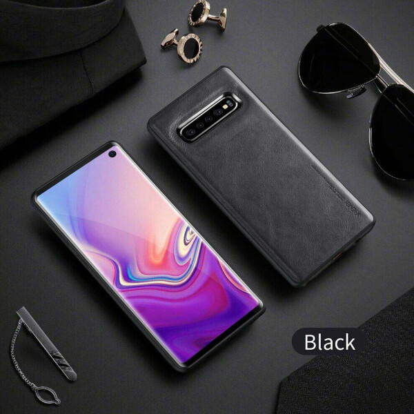 

Защитный чехол X-LEVEL Leather Back Cover для Samsung Galaxy S10 (G973) - Black