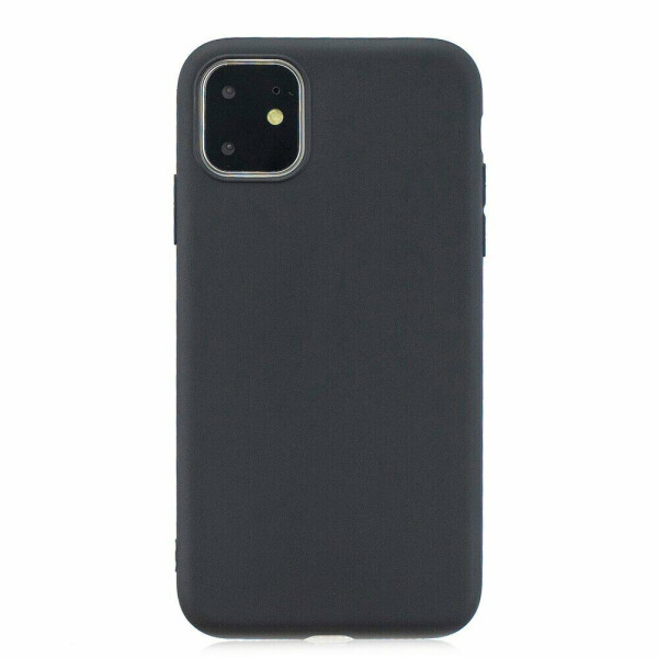 

Силиконовый (TPU) чехол Deexe Matte Case для Apple iPhone 11 Pro Max - Black