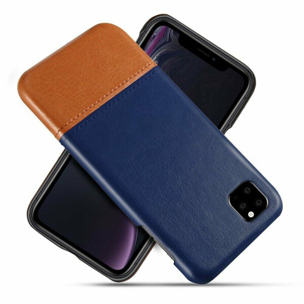 

Защитный чехол KSQ Dual Color для Apple iPhone 11 - Dark Blue Orange