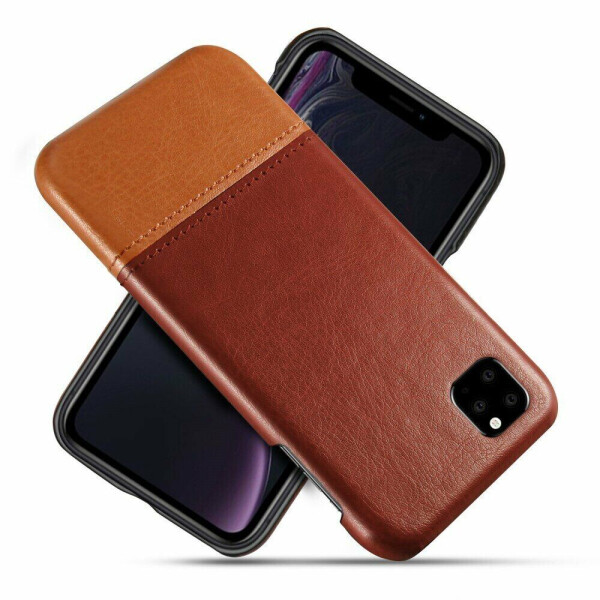 

Защитный чехол KSQ Dual Color для Apple iPhone 11 - Dark Brown Lignt Brown