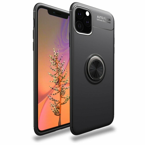 

Защитный чехол UniCase Magnetic Ring для Apple iPhone 11 - All Black
