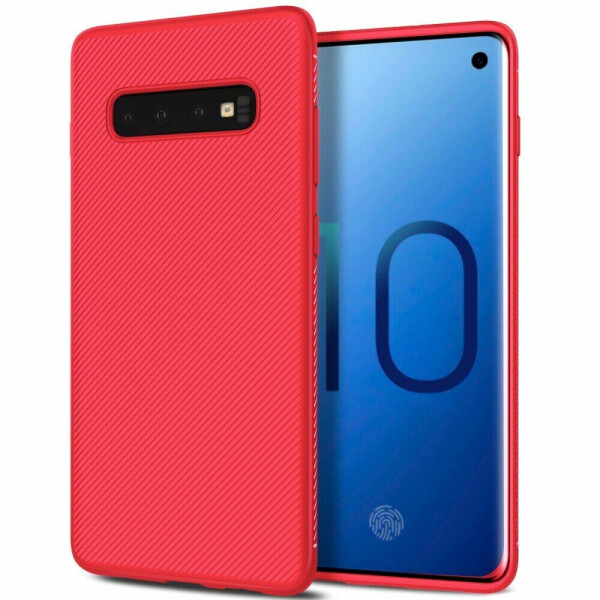 

Защитный чехол UniCase Twill Soft для Samsung Galaxy S10 Plus (G975) - Red