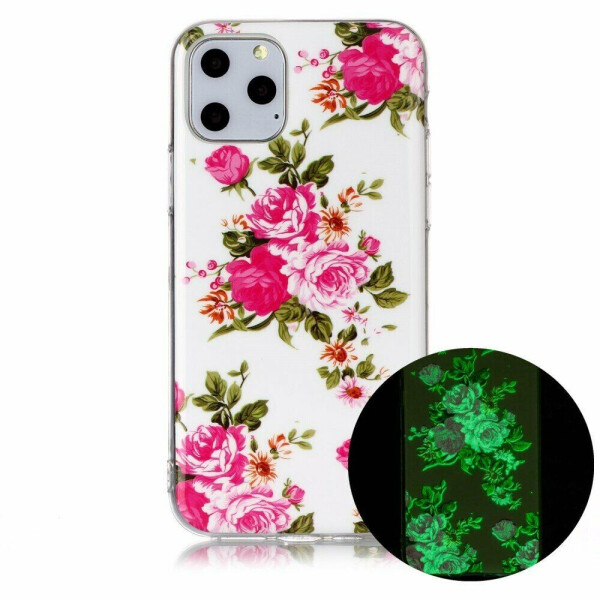 

Силиконовый (TPU) чехол Deexe LumiCase для Apple iPhone 11 - Flowers