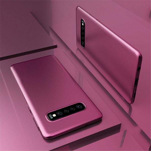 

Силиконовый (TPU) чехол X-LEVEL Matte для Samsung Galaxy S10 Plus (G975) - Wine Red